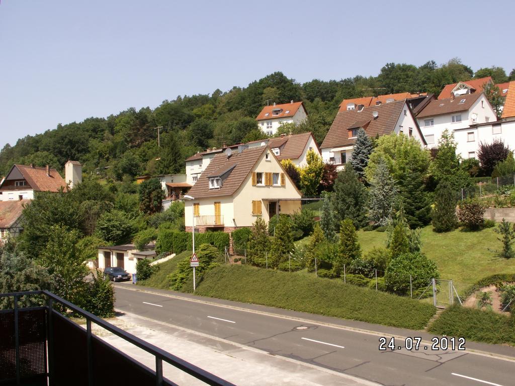 Landgasthof Zum Hirschen Hotel Hafenlohr Bilik gambar