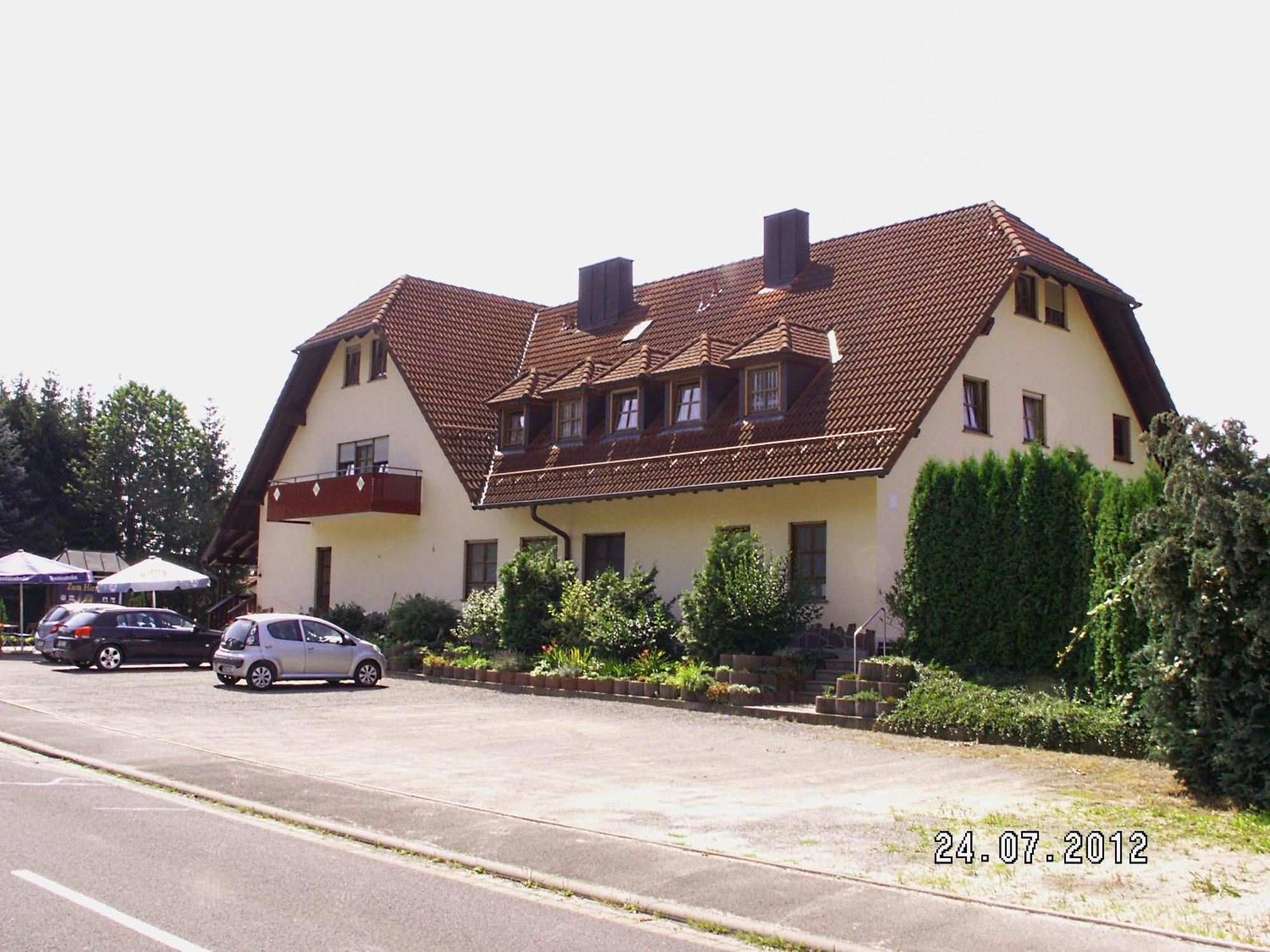 Landgasthof Zum Hirschen Hotel Hafenlohr Luaran gambar