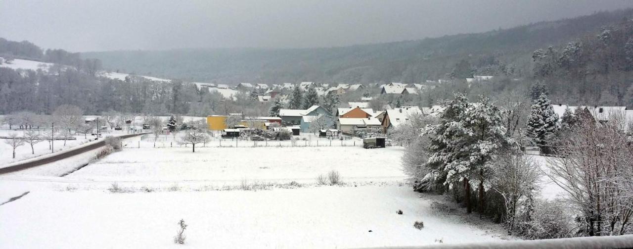 Landgasthof Zum Hirschen Hotel Hafenlohr Luaran gambar